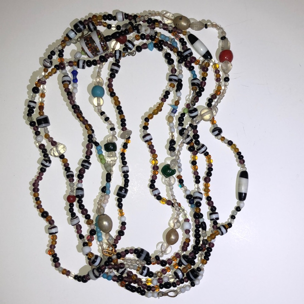 Vintage Czech glass beads.